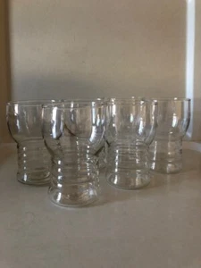 6 x DDR Most/Saft  Rillengläser 0,2 l  HO, Mitropa, FDGB,Reichsbahn,Konsum - Bild 1 von 1