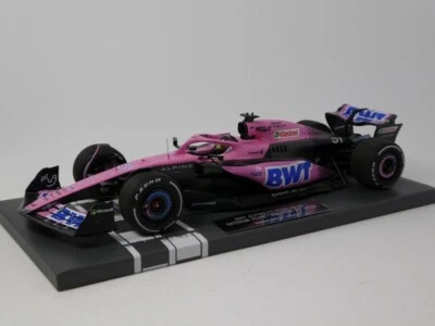 Minichamps Alpine F1 A523 BWT #31 Esteban Ocon Bahrain GP 2023 1/18 117230131 - Immagine 1 di 4