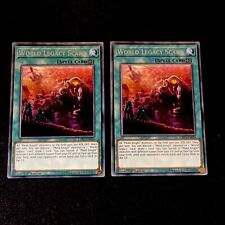 World Legacy Scars (X2) EXFO-EN056 Yugioh 1st Edition (New) Rare