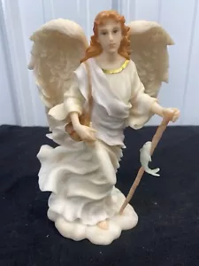 Seraphim Classics Angel RAPHAEL IN HEAVENS CARE 2000 Roman Pole Damaged - Picture 1 of 6