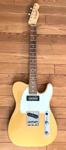 Fender FSR Hybrid II Telecaster P-90 With Binding MHC GP Mystic Aztec Gold - Picture 1 of 12
