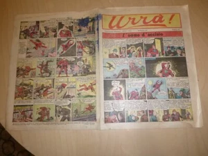 URRA COMIC! NR 9 1947 SUPERMAN TARZAN BUFFALO BILL ORIGINAL WM EDITION - Bild 1 von 1