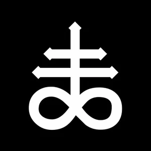 Leviathan Kreuz Vinyl Aufkleber Sticker Satanic Luzifer - Bild 1 von 2