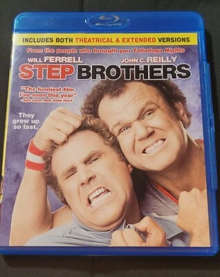 Step Brothers (2-Disc Theatrical & Extended Editions) Blu Ray Preowned - Image 1 of 4