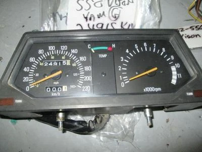  Medidores de visión vintage Yamaha XZ550R, velocímetro 11U-83540-00-00 Foto 1 de 4