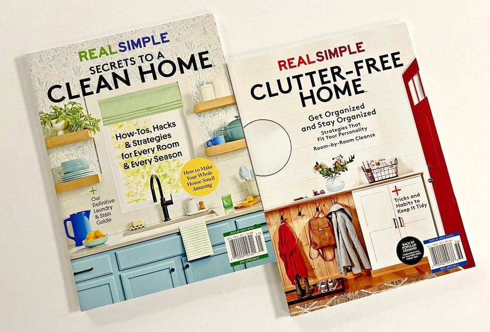 Real Simple Magazines 2023/2024 "SECRETS TO A CLEAN HOME & CLUTTER-FREE HOME" - Image 1 of 1