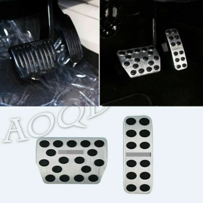 2017-2020 For Lincoln MKZ Alloy Brake Foot Non-Slip Accelerator Pedals Pad Cover Foto 1 de 4