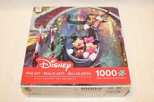 CEACO Disney Fine Art Mickey & Minnie MOONLIGHT IN VENICE 1000 Piece Puzzle New