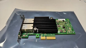 Dell Intel X550-T2 10GB Dual RJ-45 Ethernet PCI-E Network Adapter DP/N: 0C4D5P - Photo 1/3