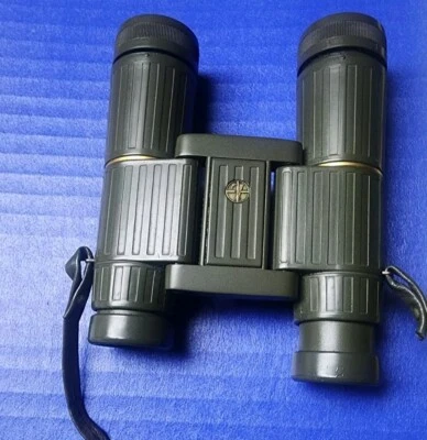 Vintage Compact Green Leupold 9x25A Gold Ring Binoculars  Made in Portugal - Image 1 of 4
