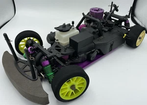 For parts HPI RS4 engine car chassis vintage rare - Picture 1 of 17