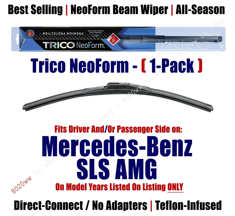 Limpiaparabrisas Super Premium NeoForm (cantidad 1) para Mercedes-Benz SLS AMG 2013-15 - 162012 Foto 1 de 1