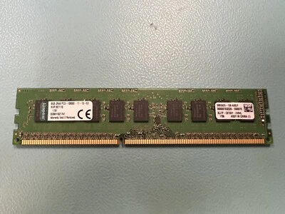 KINGSTON KVR16E11/8 8GB 2Rx8 PC3-12800E DDR3-1600 Memory Module RAM - Image 1 of 2