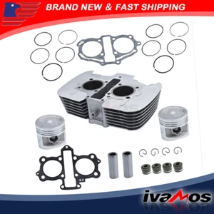 Conjunto de cilindro de motor con juntas de pistón para Honda Rebel 250 CMX250C 1996-2015 - Imagen 1 de 9