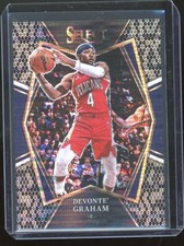 2021-22 Panini Select Basketball Black Snakeskin Prizm #168 Devote Graham #1/1
