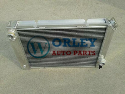 Aluminum Radiator For Pontiac Fiero 2.5L 2.8L I4 V6 1984-1988 1985 1986 1987 - Изображение 1 из 4