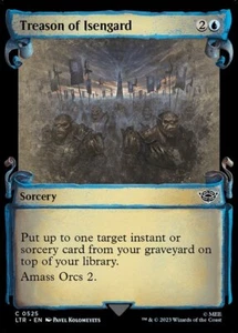 MTG TREASON OF ISENGARD 525 FOIL EXC - TRADIMENTO DI ISENGARD - LTR X EN - MAGIC - Picture 1 of 1