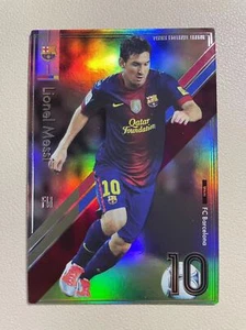 2013 Panini Football League PFL 03 Lionel Messi Star + Refractor Card Barcelona - Bild 1 von 2