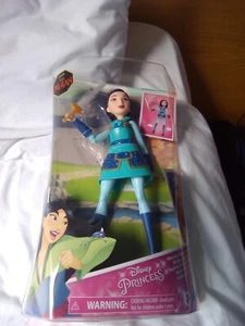 Disney Mulan Doll Princess Warrior with Sword. S14/s33 - Picture 1 of 2