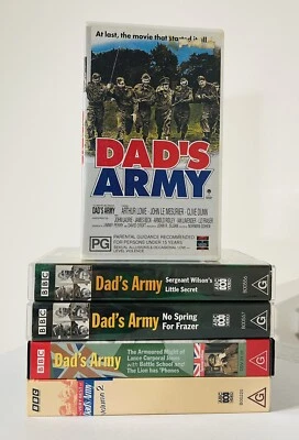 Dads Army VHS Video Tape x 5 British TV Comedy Series BBC - Image 1 of 4