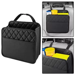 Car Seat Back Hanging Bag Multi-Pocket Bottle Bag Storage Organizer Holder - Picture 1 of 10