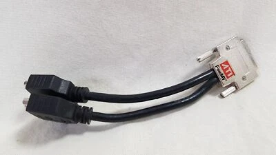 ATI 6111020400g Original FireMV VHDCI auf Dual DVI Splitter Kabel - Bild 1 von 4
