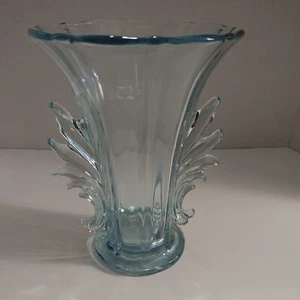 8 Inch Vase With Flared Wave Side D3 - Picture 1 of 6