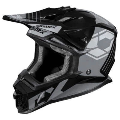 Castle X CX200 Sector Snowmobile Helmet - Black - Image 1 of 3