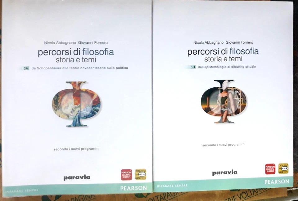 PERCORSI DI FILOSOFIA VOL. 3A +3B (IN 2 TOMI) - N.ABBAGNANO e G.FORNERO -PARAVIA - Immagine 1 di 1