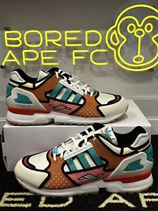2021 Adidas ZX 10000 The Simpsons Krusty Burger H05783 US 13 - Picture 1 of 21