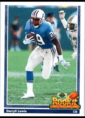 1991 Upper Deck #617 Darryll Lewis Near mint or better - Image 1 of 2