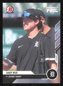 2020 Bowman Next CASEY MIZE Prospect Pool Baseball card DETROIT TIGERS #PP-15