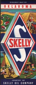 Mapa de ruta Skelly 1961: Oklahoma NOS - Imagen 1 de 1