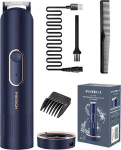 Beard Trimmer for Men Waterproof Electric Razor USB Charging, Wet & Dry Use - Picture 1 of 11