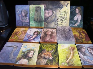 SEALED BRAND NEW! TAROT OF THE HIDDEN REALMS TAROT CARD & BOOK ORACLE FAERY - Imagen 1 de 12