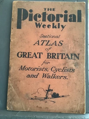 Vintage cycling atlas of Great Britain - Image 1 of 4