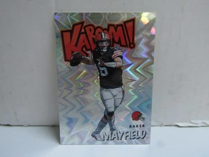 Panini Absolute #K32 2021 Baker Mayfield Kaboom Browns - Imagen 1 de 2