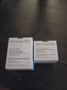 Perricone MD High Potency Face Finishing & Firming Moisturizer SPF 30 2oz & 0.5 - Picture 1 of 8