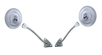 Camión Chevy GMC 1955 1956 1957 1958 1959 3100 espejos retrovisores laterales de acero inoxidable par diestro y derecho Foto 1 de 4