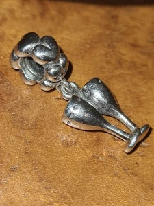 Pandora Cheers-Champagne Flutes Charm Celebration S925 ALE - Picture 1 of 5