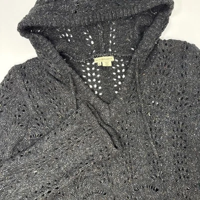 Suéter con capucha tejido abierto Royal Robbin’s para mujer talla XL gris mezcla de lana Foto 1 de 4