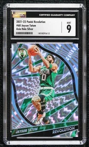 2021-22 Panini Revolution Asia Holo Silver /99 Jayson Tatum #68 CGC 9 Mint - Picture 1 of 3