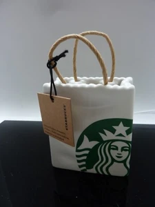 Borsa tote ceramica sirena Starbucks 2018 porta carte regalo ornamento amante del caffè - Foto 1 di 7