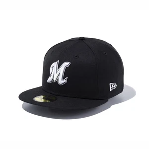 NEW ERA 59FIFTY Chiba Lotte Marines Black x White Baseball cap - Picture 1 of 2