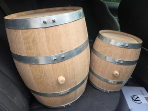 1 (5 Gallonen) und 1 (1 Gallone) Eichenfass - Holz Whiskey: Neu - Bild 1 von 4