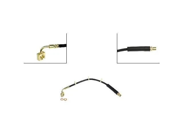 Mangueira de freio dianteira direita para 2003-2010 Dodge Ram 3500 2004 2005 2006 2007 SR584RT - Imagem 1 de 1