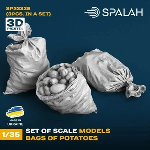 Modelos Bolsas de patatas (3 piezas) Kit modelo escala para diorama 1:35 Spalah SP22335 - Imagen 1 de 1