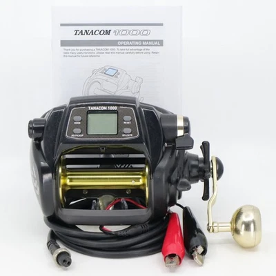 Daiwa TANACOM 1000 Auto Jigging Electric Reel w/ English Manual & Cable JAPAN - Image 1 of 4