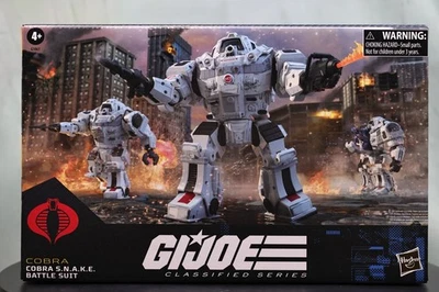 Hasbro Pulse GI Joe ARAH Classificado - COBRA S.N.A.K.E. TERNO DE BATALHA - Armadura de cobra - Imagem 1 de 4