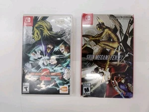 LOT Shin Megami Tensei V & My Hero One Justice 2 Nintendo Switch, Pre-owned - Picture 1 of 11
